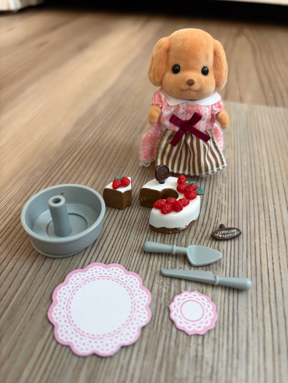 Calico Critters Cake Decorating Set - Complete NWOT